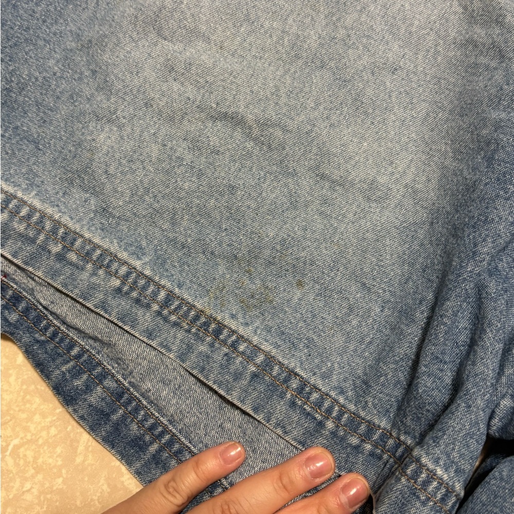 Vintage Disney denim women’s overalls size 22w/24w - Picture 5 of 8
